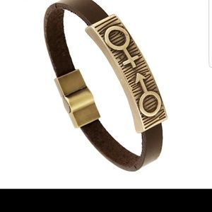 Leather Pride Bracelet NWOT